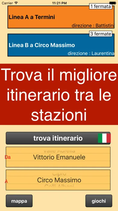 Metropolitana di Roma 스크린샷