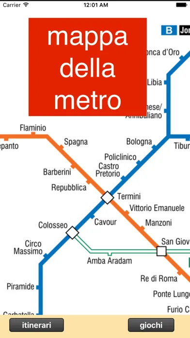 Metropolitana di Roma 스크린샷