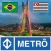 Metrô de São Paulo - Mapa e itinerários