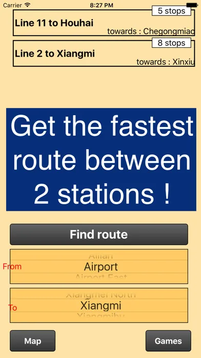 Shenzhen Metro - map and route planner स्क्रीनशॉट