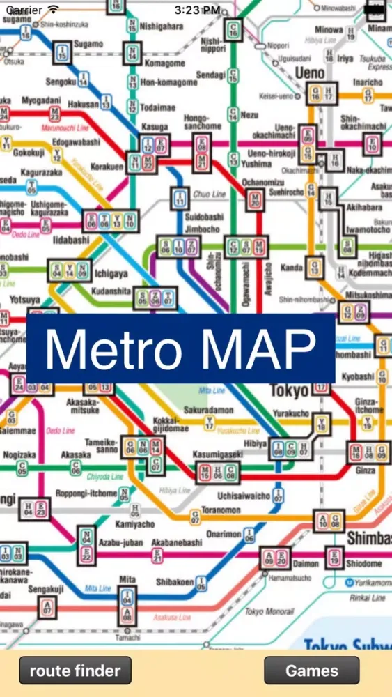 Tokyo Metro - Map and Route planner স্ক্রিনশট