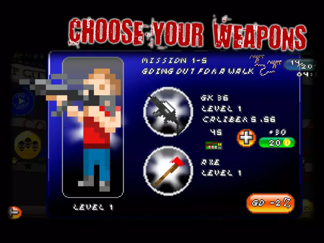 Dead Chronicles: pixel zombies iPad  Ekran Görüntüleri