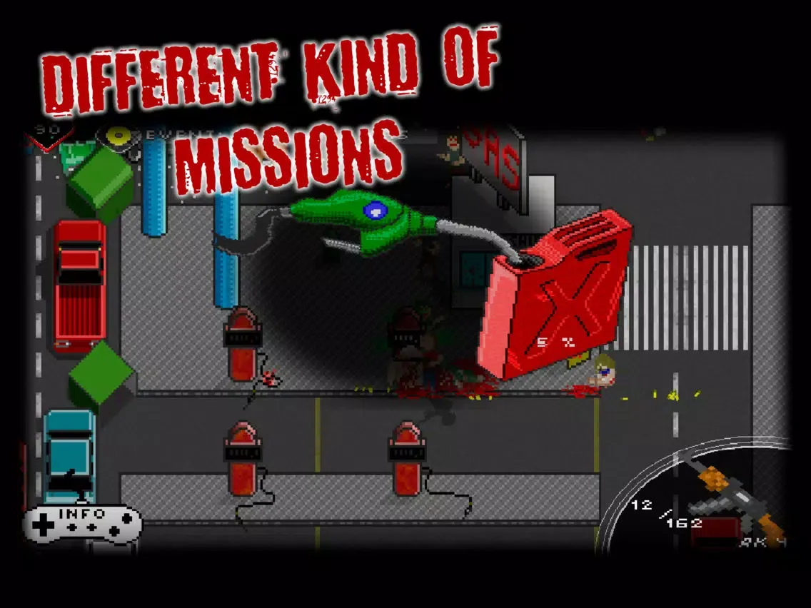 Dead Chronicles: pixel zombies iPad  Ekran Görüntüleri