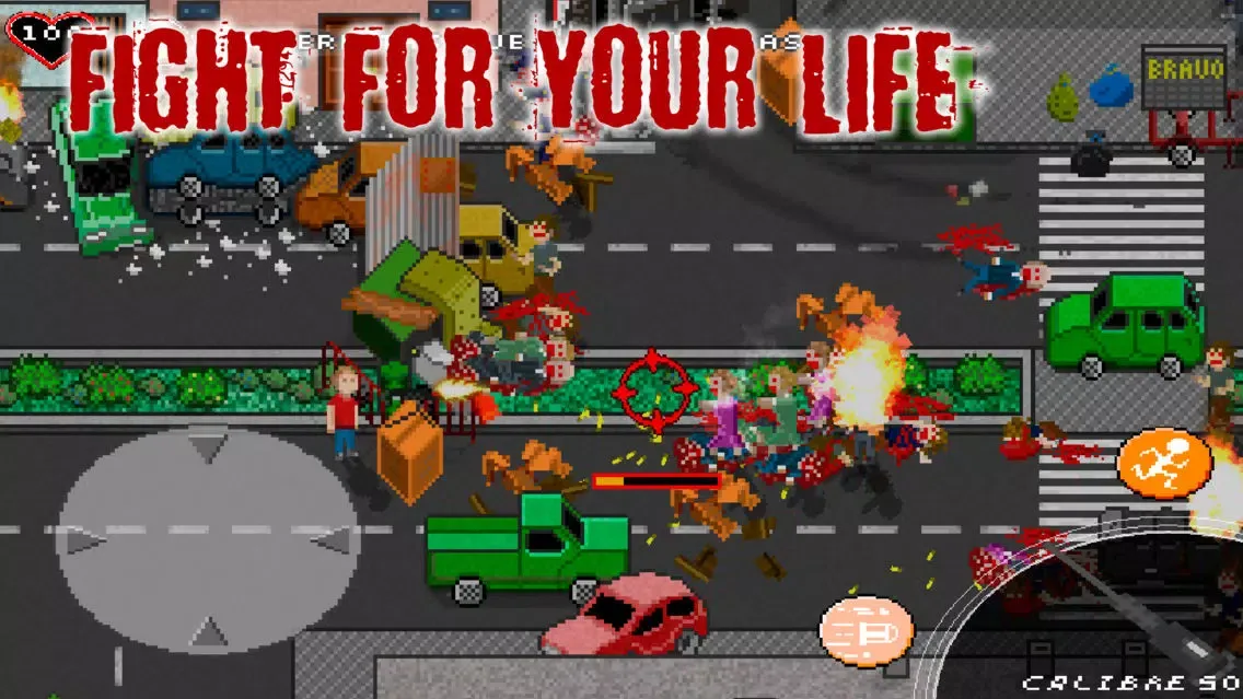 Dead Chronicles: pixel zombies Ekran Görüntüleri