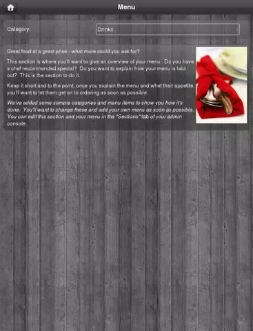 J Burns' Pizza Shop iPad  سکرین شاٹس