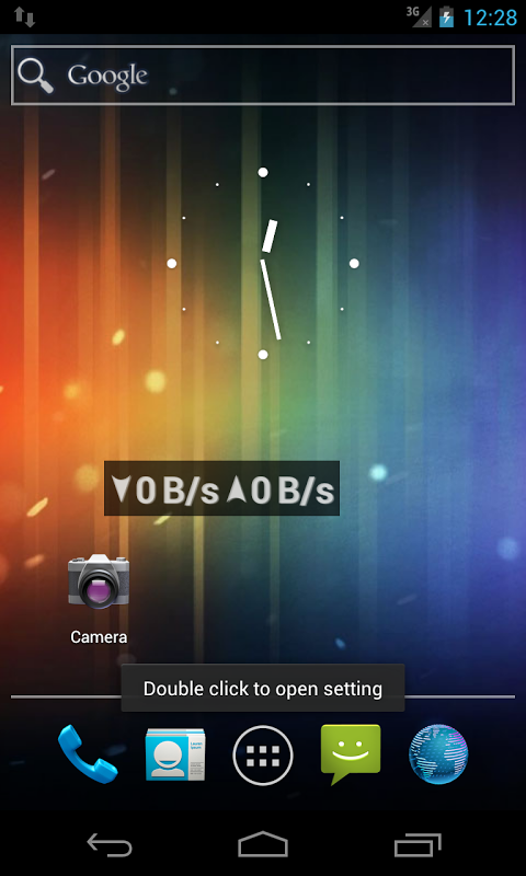 Floating Network Monitor Screenshots
