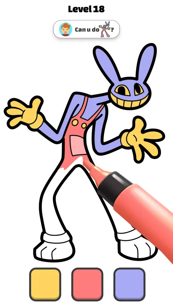 Coloring Digital Circus Screenshots
