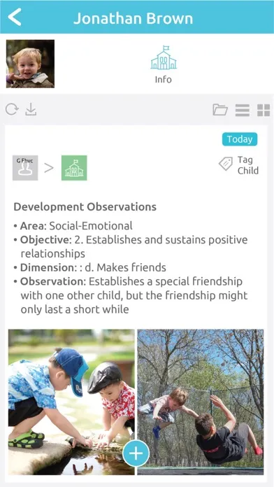 JCC Early Childhood Screenshots