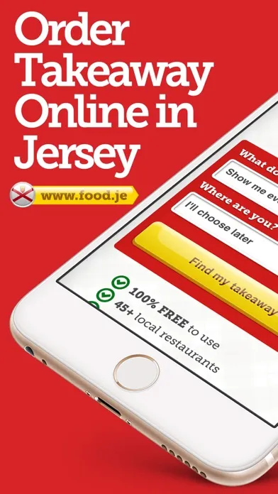 Food.je - Takeaway Food Jersey স্ক্রিনশট