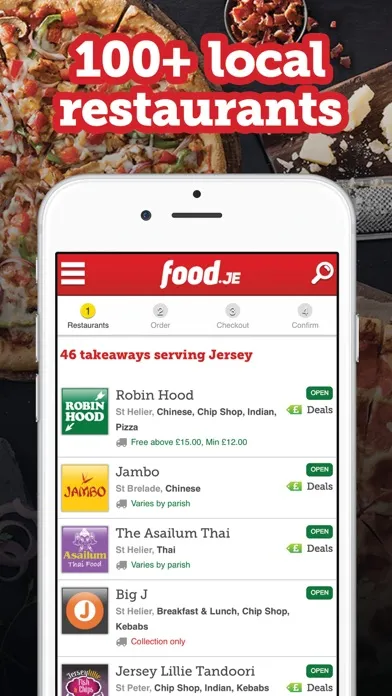 Food.je - Takeaway Food Jersey স্ক্রিনশট