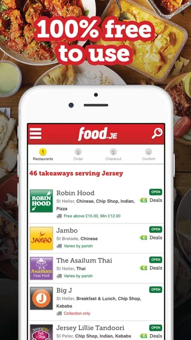 Food.je - Takeaway Food Jersey স্ক্রিনশট