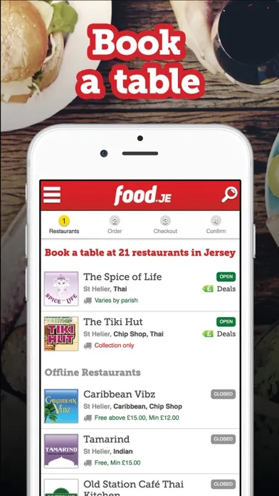 Food.je - Takeaway Food Jersey স্ক্রিনশট