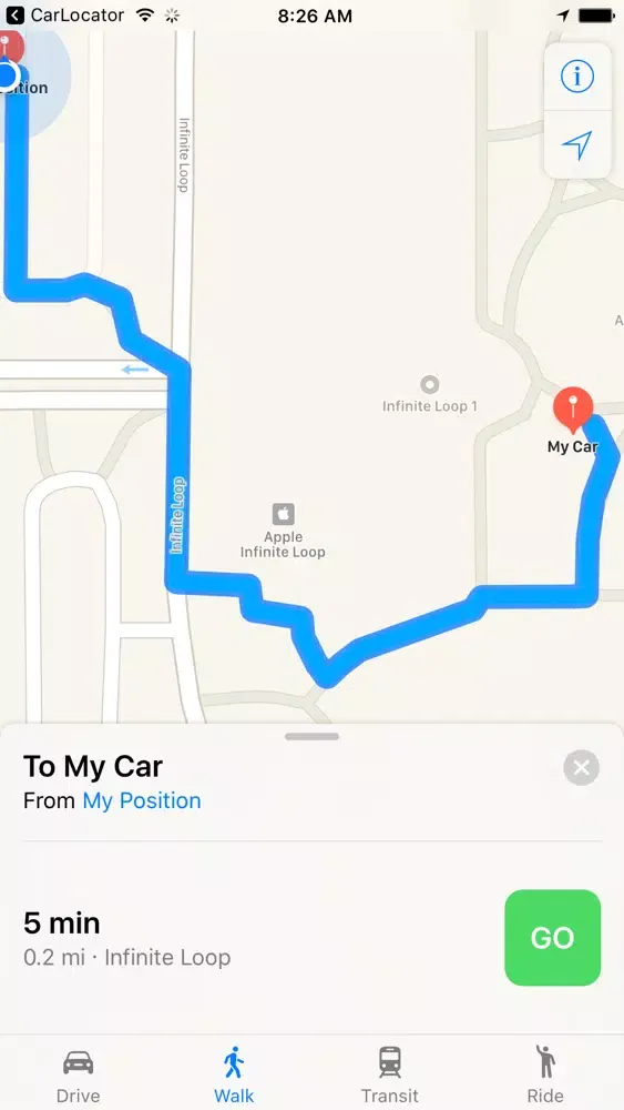 My Car Locator應用截圖