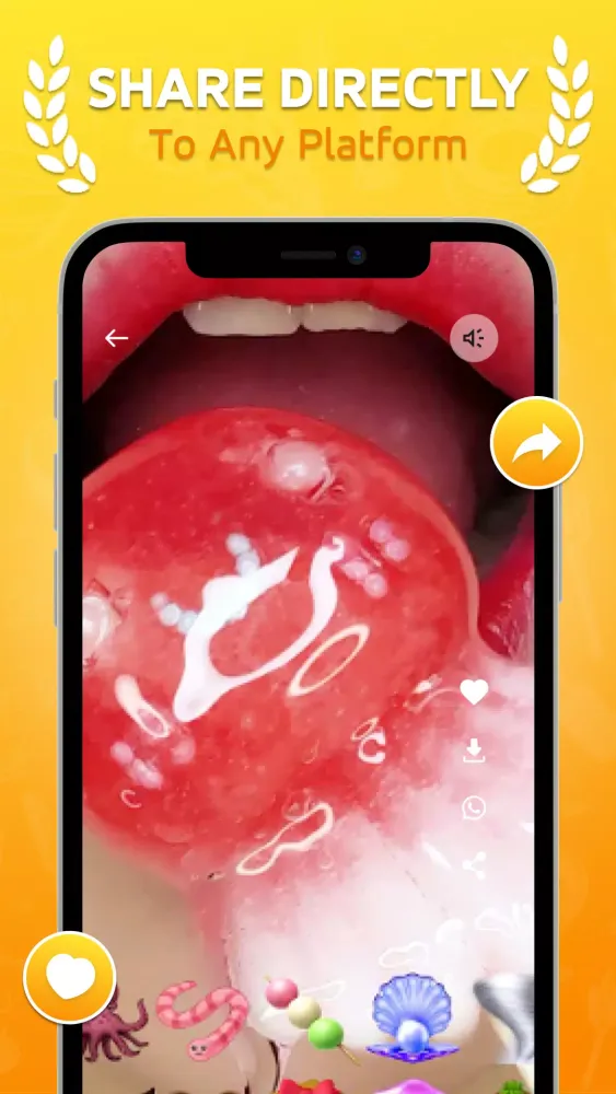 Screenshot di Eating ASMR Jelly Eating Sound