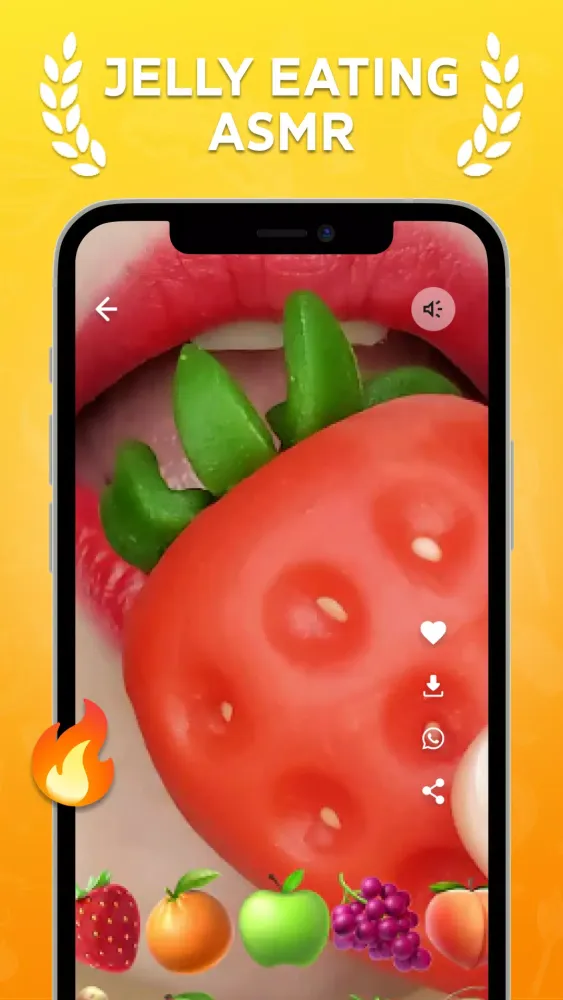 Screenshot di Eating ASMR Jelly Eating Sound