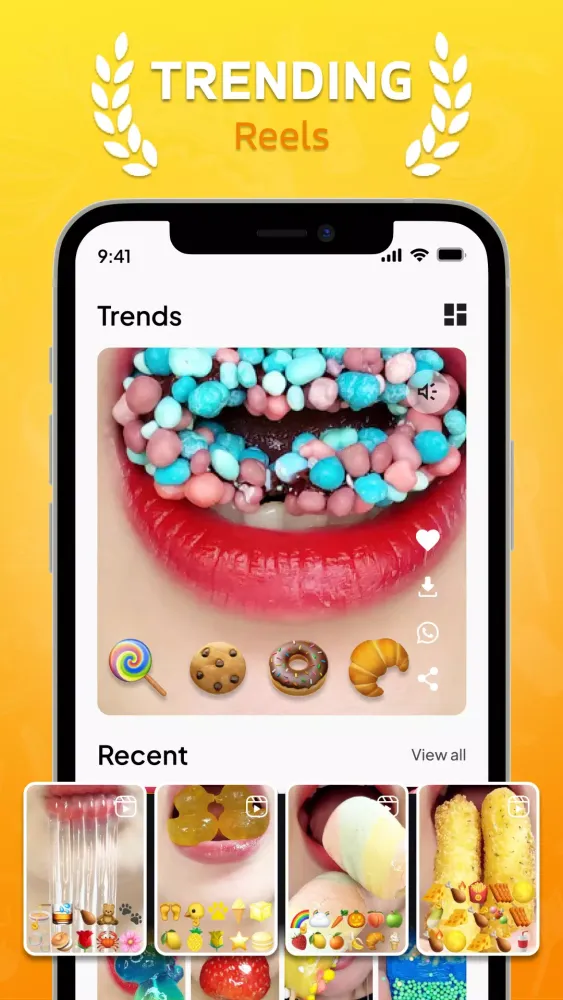 Screenshot di Eating ASMR Jelly Eating Sound