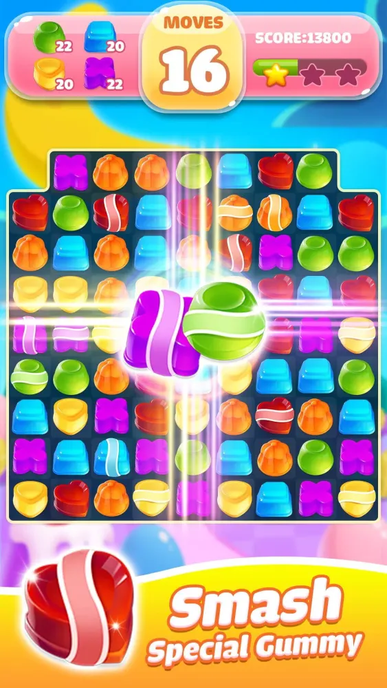 Jelly Jam Crush- Match 3 Games应用截图