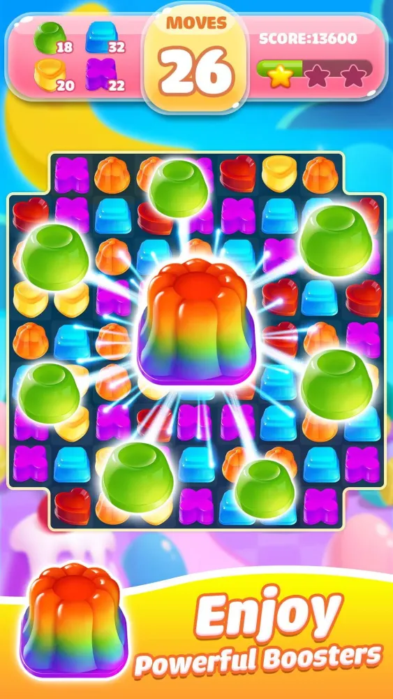 Jelly Jam Crush- Match 3 Games应用截图