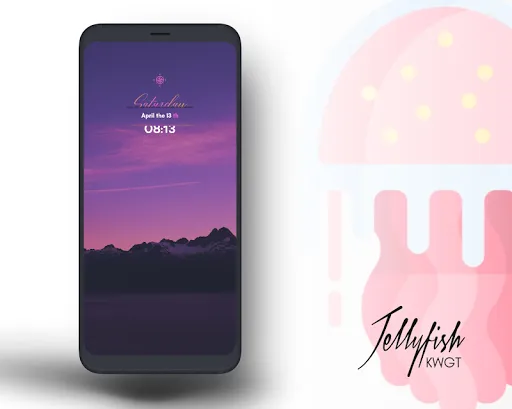 Jellyfish KWGT Screenshots