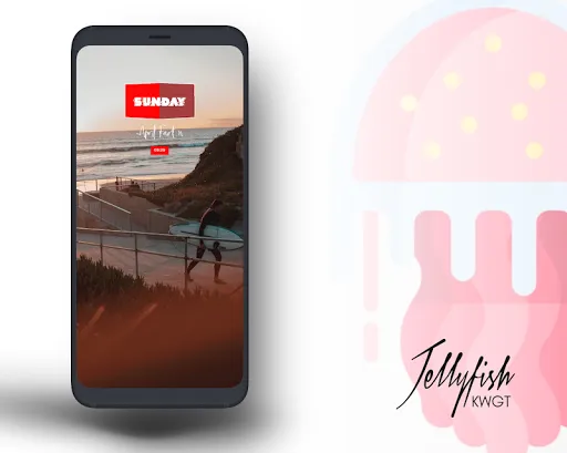 Jellyfish KWGT Screenshots