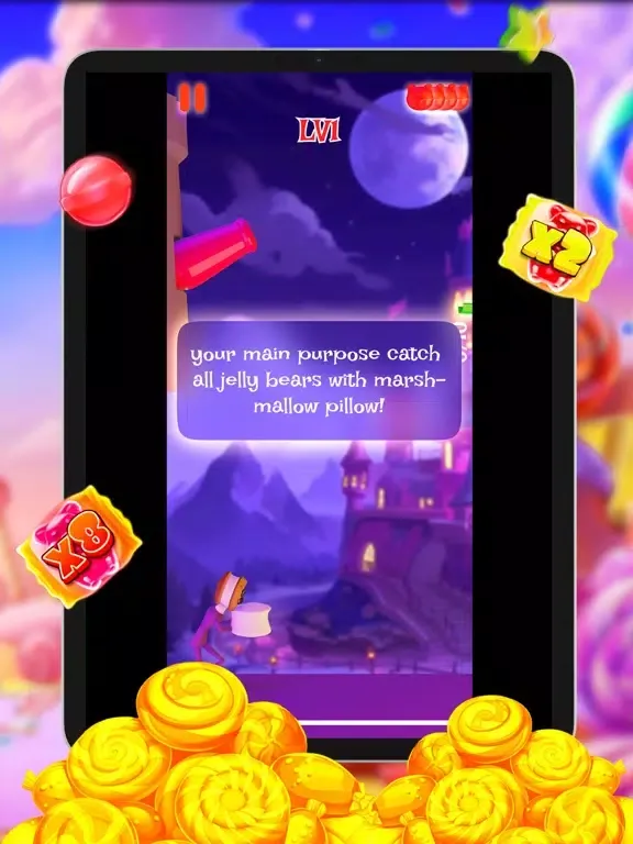 Jellys Rush iPad  स्क्रीनशॉट