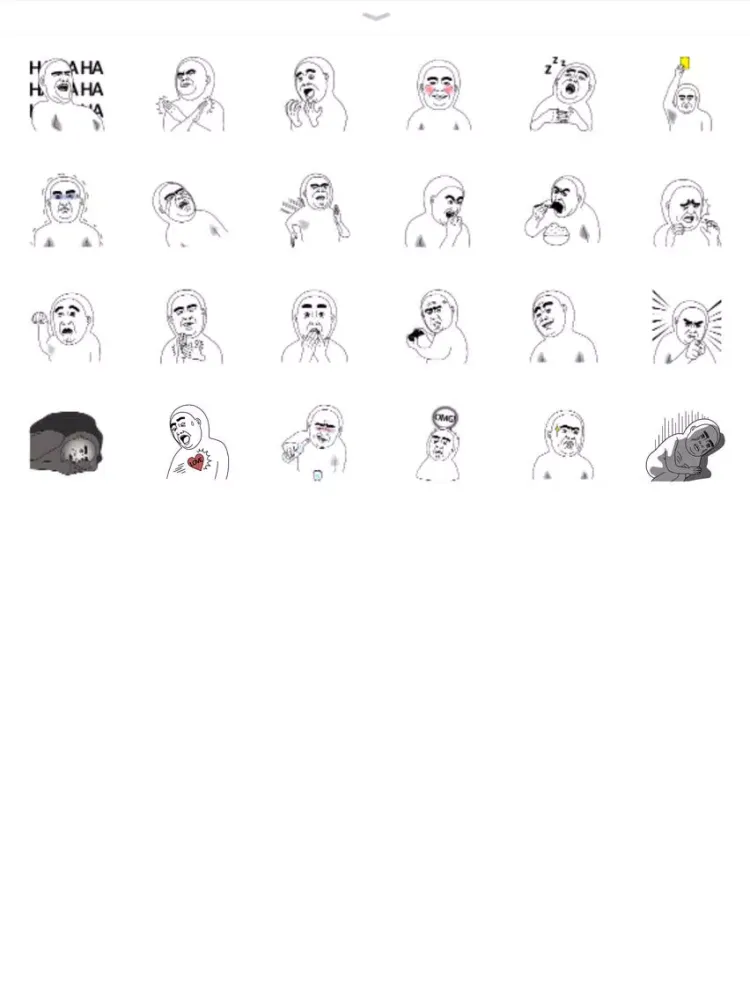 Mr.Dahan stickers 미스터 다한 스티커 iPad  स्क्रीनशॉट