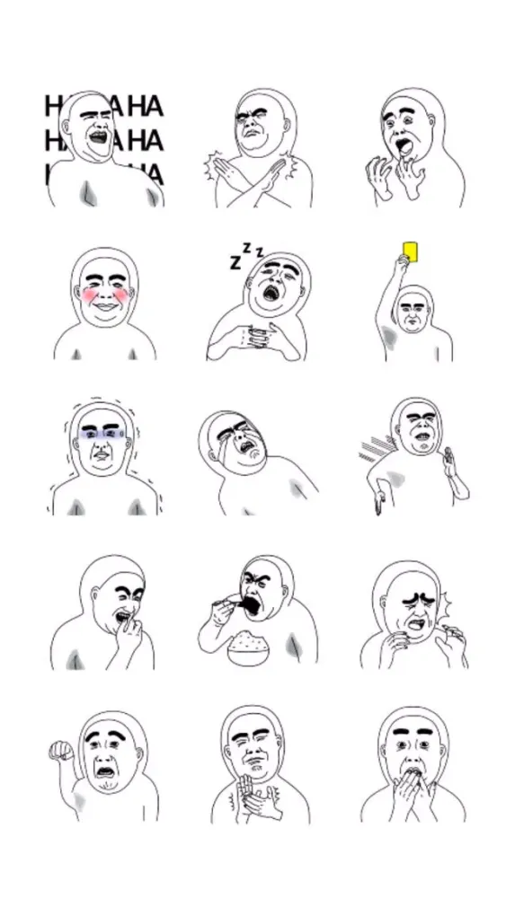 Mr.Dahan stickers 미스터 다한 스티커 स्क्रीनशॉट