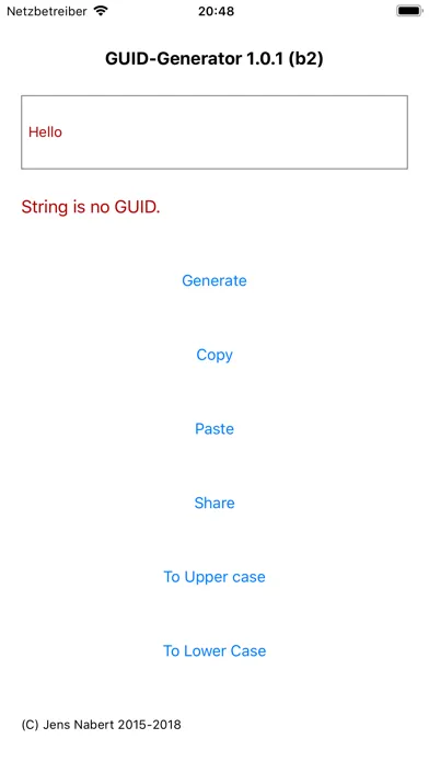 GUID-Generator应用截图