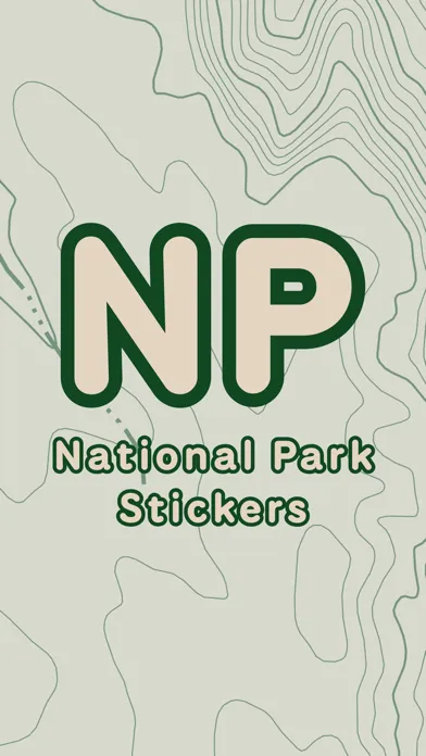 Ảnh chụp màn hình của Natl Park Stickers
