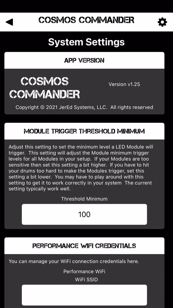 Ảnh chụp màn hình của Cosmos Commander Pro