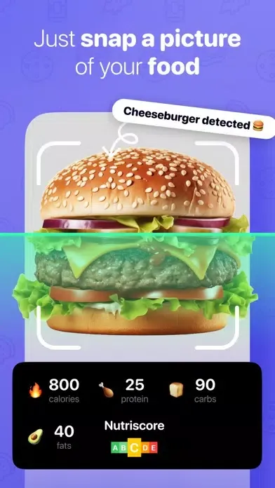 Скриншоты Cal AI : Food Calorie Tracker