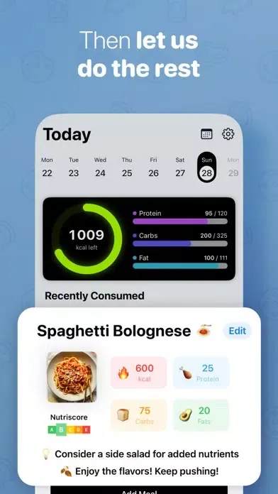 Скриншоты Cal AI : Food Calorie Tracker