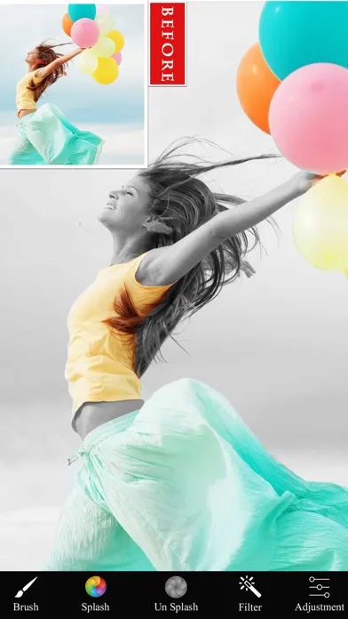 Zrzuty ekranu Splash Effect Photo Editor App