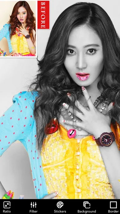 Zrzuty ekranu Splash Effect Photo Editor App