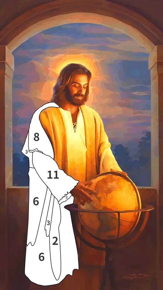 تصاویر Jesus Coloring Book