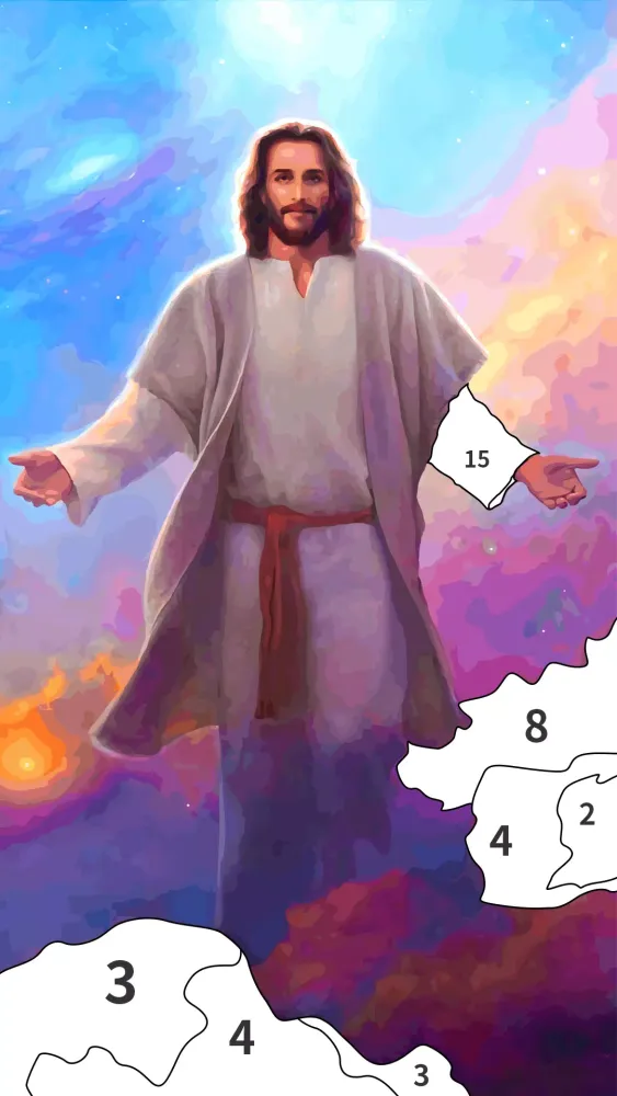تصاویر Jesus Coloring Book