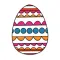 Easter Egg Coloring book pages