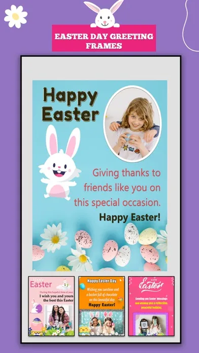 Captures d'écran de Best Easter Photo frames app