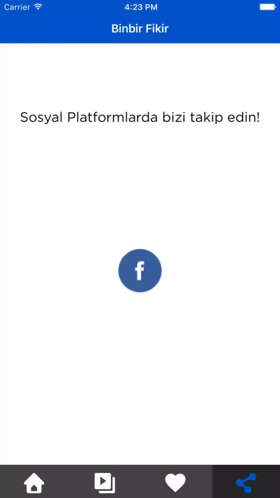 Zrzuty ekranu Binbir Fikir