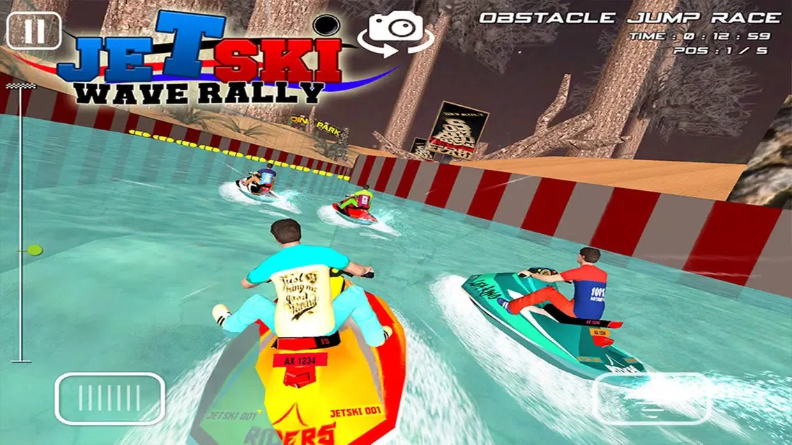 Captures d'écran de Jet Ski Wave Rally - Top 3D Racing Game