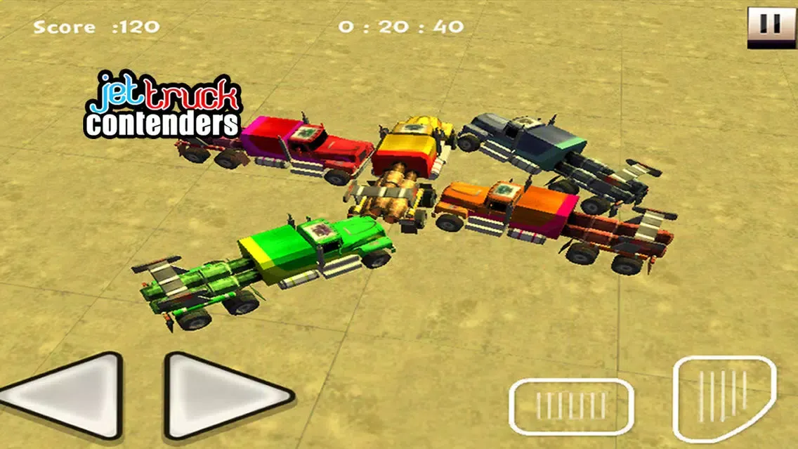 Tangkapan skrin Jet Truck Contenders