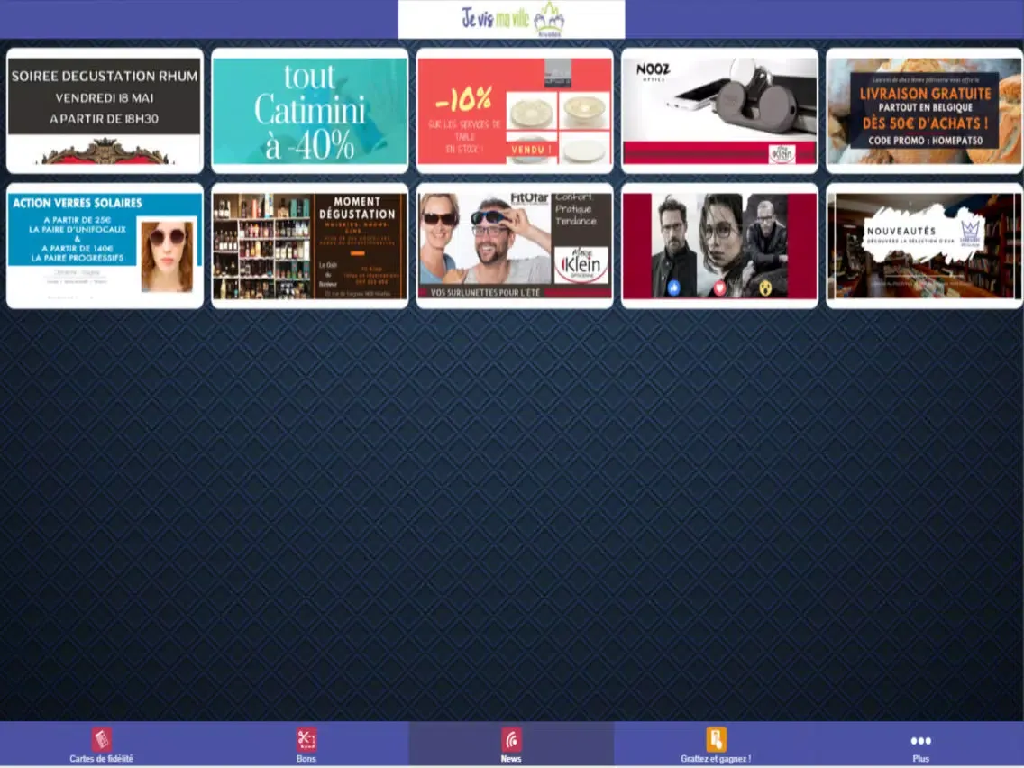 Ảnh chụp màn hình của Je vis ma ville iPad 