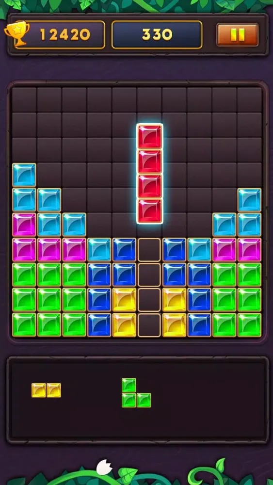 Capturas de tela do Jewel Block Puzzle