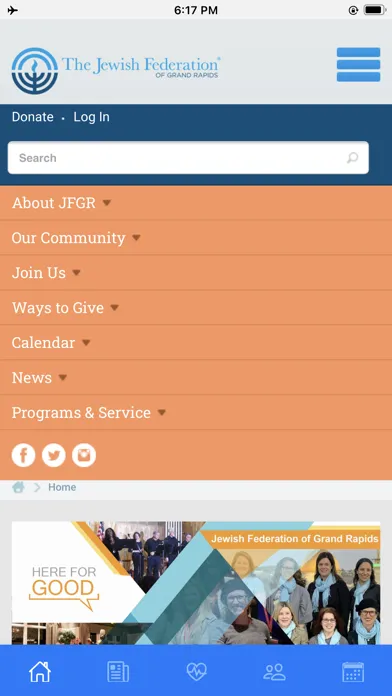 Tangkapan layar Jewish Federation Grand Rapids