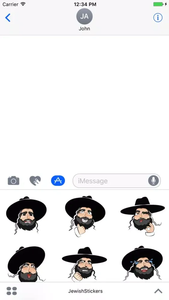 Capturas de pantalla de Jewish Stickers