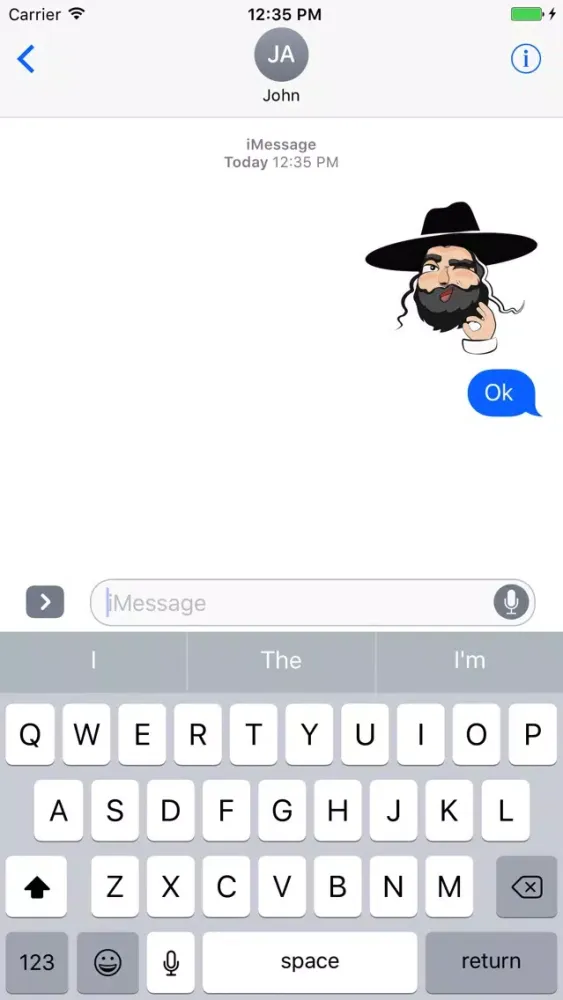 Capturas de pantalla de Jewish Stickers