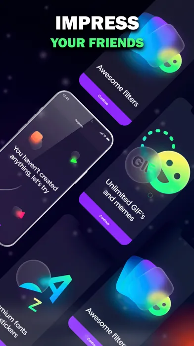 Zrzuty ekranu GIF Maker: GIFme App for You