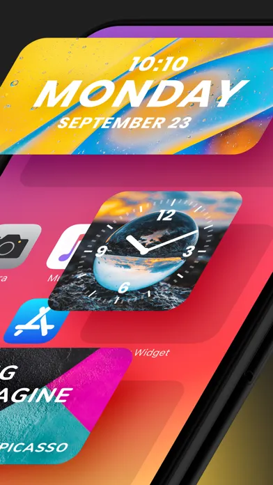Captures d'écran de Story Widget - Custom Theme