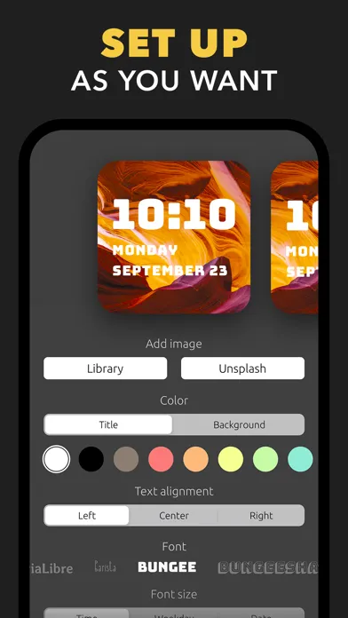 Captures d'écran de Story Widget - Custom Theme