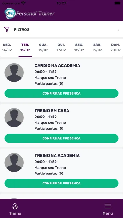 Screenshot di JFit - Personal Trainer